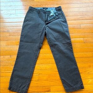 EUC Banana Republic gray / charcoal
 chino dress pants. 33x30